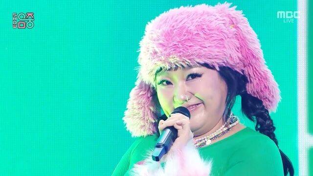 래퍼 햄부기의 MBC 음악중심 썸네일. / 유튜브 'MBCkpop'