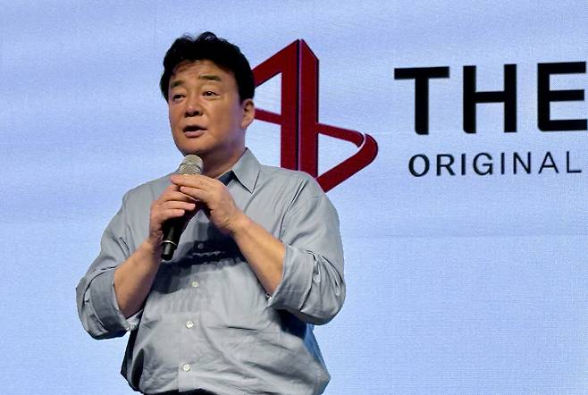 백종원 더본코리아 대표이사 [연합]