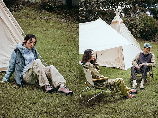 LF가 전개하는 미국 어반 아웃도어슈즈 ‘킨’의 25 FW 시즌 ‘재스퍼’신제품들  [LF 제공]