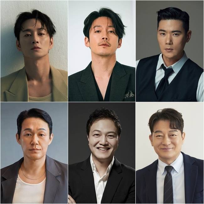 길스토리이엔티(이현욱), 큐오에이(장혁), 엔에스이엔엠(김강우), 매니지먼트 런(박성웅), 피에이(PA)엔터테인먼트(정웅인), 순이엔티(조성하)