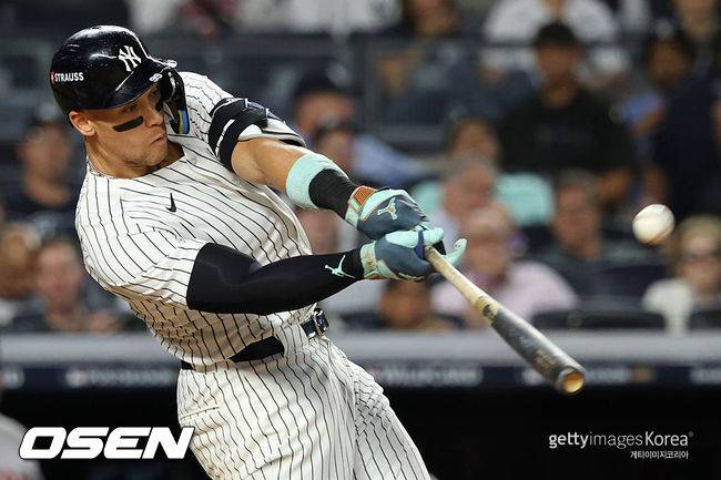 [사진] 뉴욕 양키스 애런 저지. ⓒGettyimages(무단전재 및 재배포 금지)