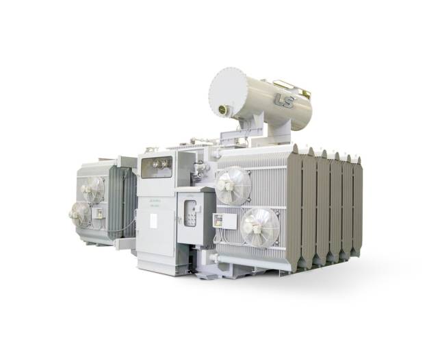 LS일렉트릭이 북미 지역에 납품하고 있는 배전유입변압기. 사진 제공=LS일렉트릭