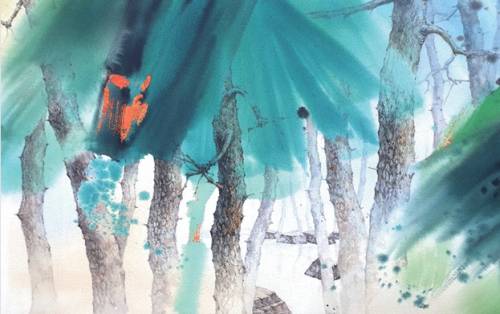 ◇조동선 作 ‘초록여정(草綠餘情)’