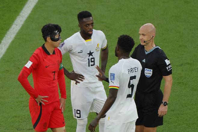2022 카타르 월드컵 당시 가나와 경기 모습. 사진=AFPBB NEWS