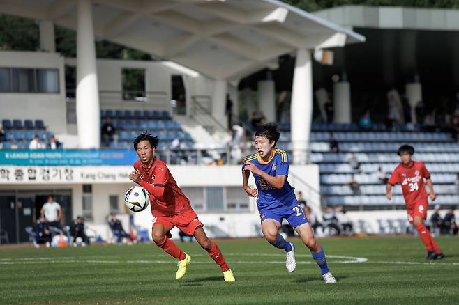 지난해 K리그 아시안유스 챔피언십 제주 결승전 모습. (한국프로축구연맹 제공)