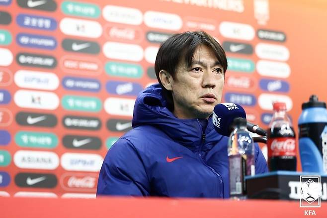 홍명보 축구대표팀 감독. 사진 | 대한축구협회