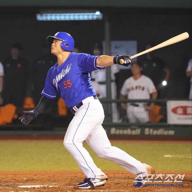 호소카와는 2차 드래프트를 통해 이적한 후 3년 연속 20홈런 이상을 기록했다. 사진캡처=주니치 드래곤즈 SNS