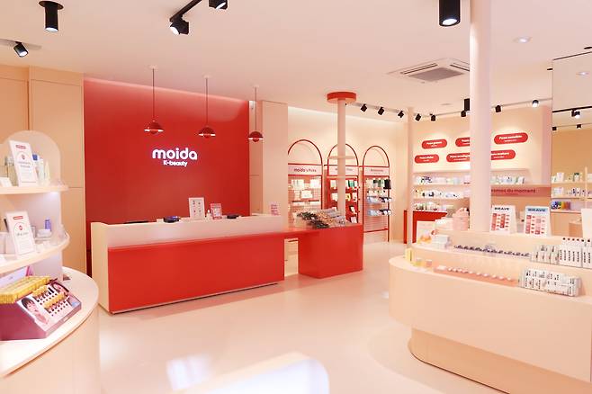 프랑스 파리에 있는 실리콘투 플래그십 오프라인 스토어 '모이다'. /실리콘투 홈페이지 갈무리