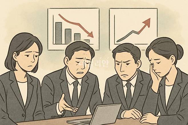 국내 대형 손해보험사들이 3분기 들어 자동차보험과 장기보험 등 보험 손익 부문에서 실적 부진을 기록하며 업계 전반의 수익성에 적신호가 켜졌다.ⓒ데일리안 AI 삽화 이미지