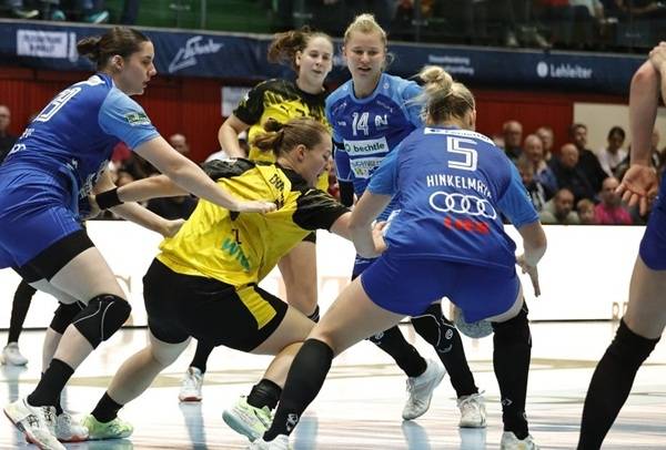 사진 2025/26 시즌 독일 여자 핸드볼 분데스리가 보루시아 도르트문트와 네카르줄름의 경기 모습, 사진 출처=분데스리가