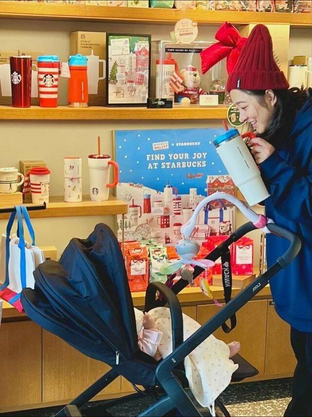 박세영·곽정욱 부부가 첫 가족사진을 공개했다. / 박세영 인스타그램