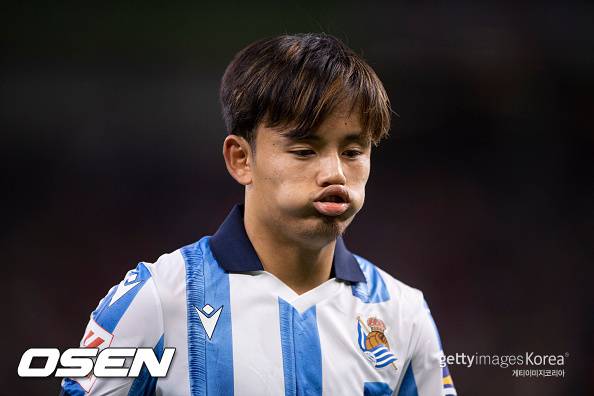 [사진] 구보 다케후사 ⓒGettyimages(무단전재 및 재배포 금지)