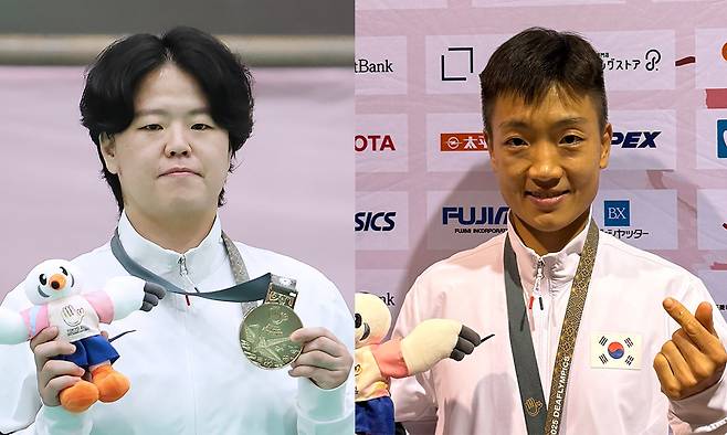 (왼쪽부터) 홍은미, 정숙화