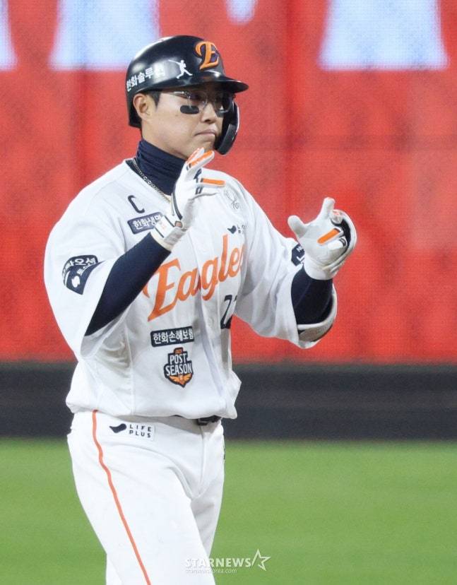 한화 채은성. /사진=김진경 대기자