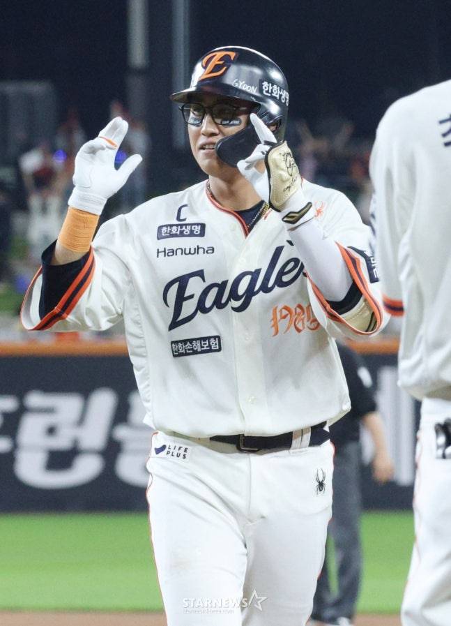 한화 채은성. /사진=김진경 대기자