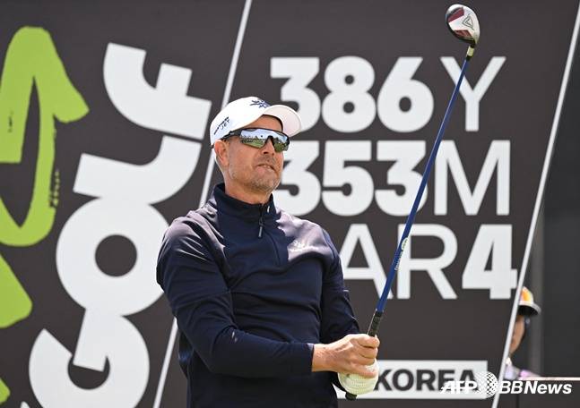 LIV 골프에서 활약하던 헨리크 스텐손. /AFPBBNews=뉴스1
