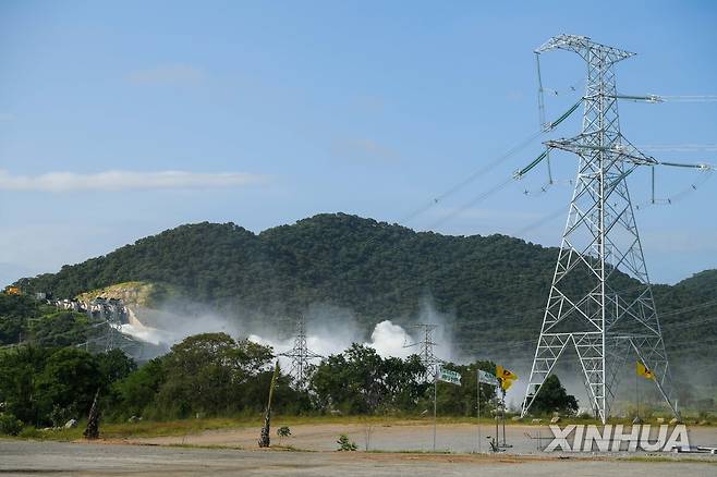 에티오피아 르네상스댐 송전소 [신화 연합뉴스 자료사진. 재판매 및 DB 금지]