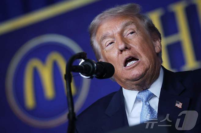 도널드 트럼프 미국 대통령. ⓒ AFP=뉴스1 ⓒ News1 이정환 기자