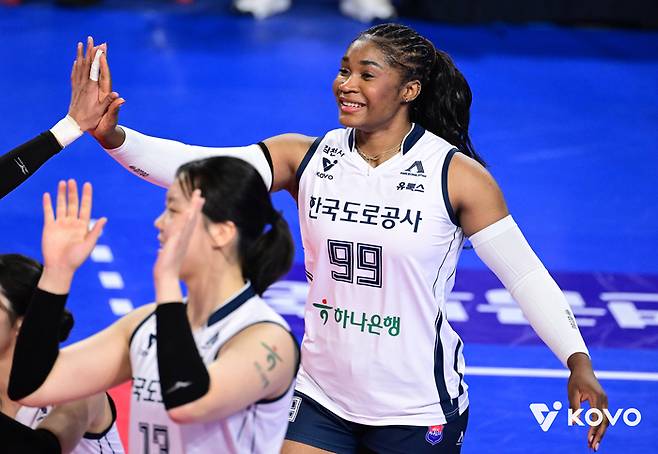 도로공사 모마. 제공 | 한국배구연맹