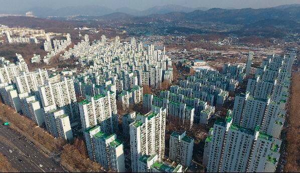 서울 송파구 방이동 올림픽선수기자촌(올림픽선수촌) 아파트 단지 전경