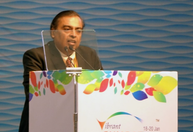 무케시 암바니 릴라이언스그룹 회장. 연합뉴스