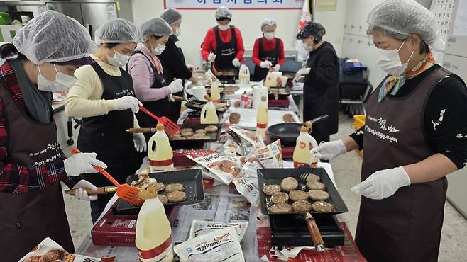 참! 좋은 사랑의 밥차 운영. 하남시 제공