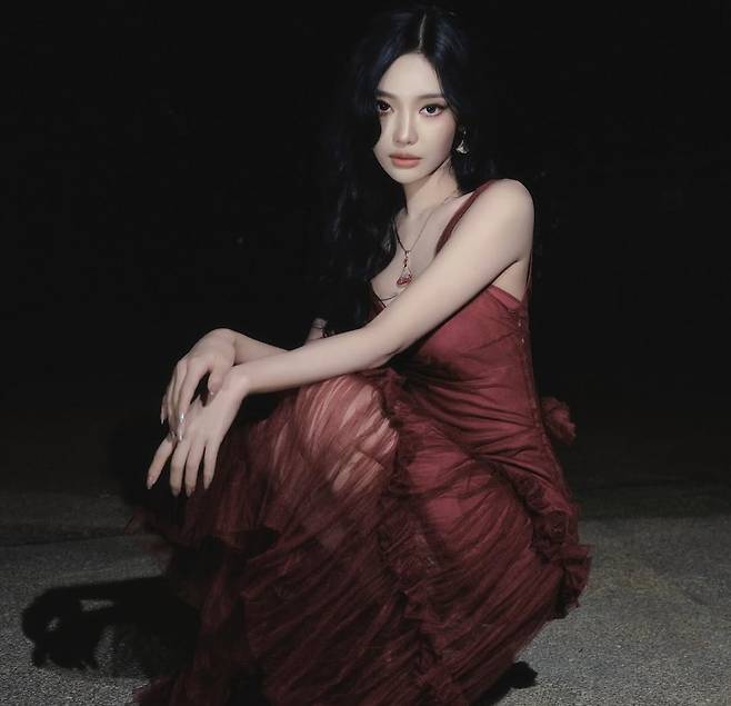 걸그룹 에스파의 중국인 멤버 닝닝. [에스파 인스타그램 캡처]