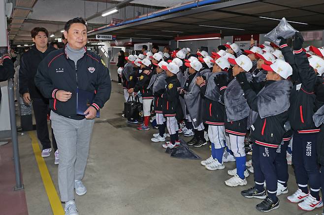 KIA 심재학 단장. KIA타이거즈 제공