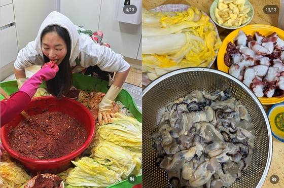 /사진=진재영 인스타그램