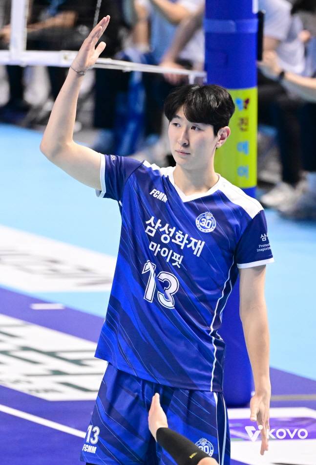 삼성화재 김준우. /사진=KOVO 제공