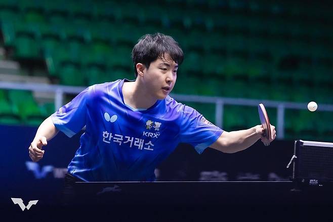 WTT 무스카트 대회에 출전한 임종훈 [WTT 인스타그램 캡처. 재판매 및 DB 금지]