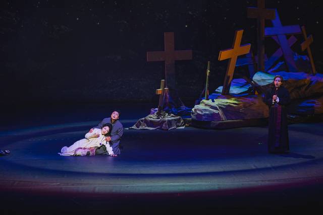 호남오페라단이 창단 40주년 공연, 베르디의 <운명의 힘> 무대 자료 사진/사진=호남오페라단