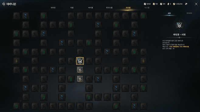 일반 데바니온 보드와 다른 구성을 지닌 아리엘, 아스펠 보드