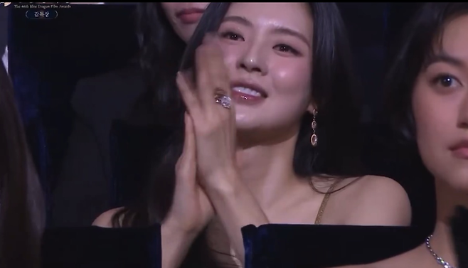 사진 | 청룡영화상 방송 화면 캡처.