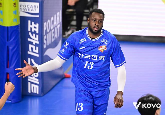 한국전력 베논. 사진제공=KOVO