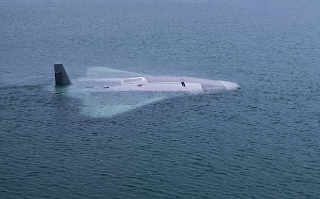 노스롭그루먼이 제작한 초대형 수중 드론(XLUUV) 만타레이