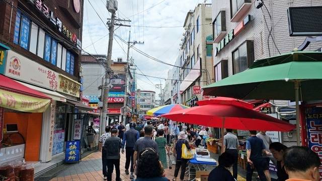 대림동 쾌적한 거리 만들기 정비 전. 영등포구청 제공