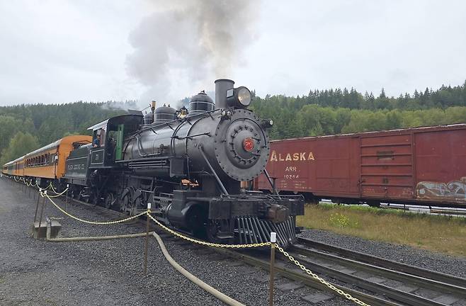 레이니어산맥 관광 증기열차