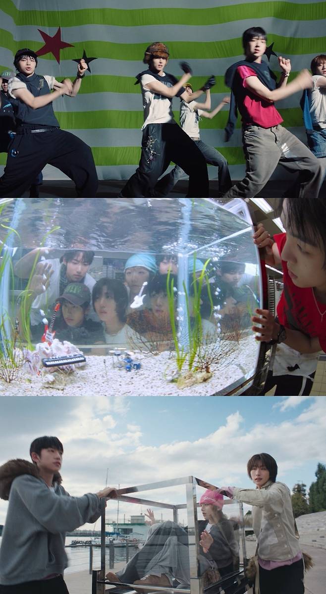 아이딧 ‘PUSH BACK’ 뮤직비디오 캡처