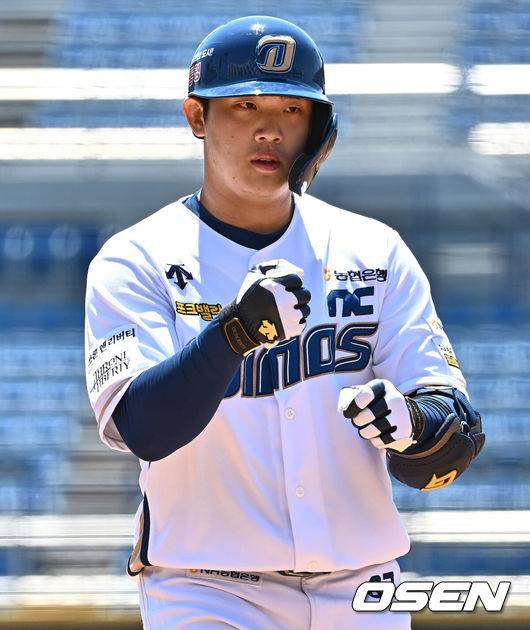[OSEN=창원, 이석우 기자] NC 다이노스 안인산 243 2024.05.16 / foto0307@osen.co.kr