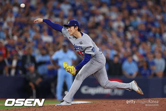 [사진] 다저스 사사키. ⓒGettyimages(무단전재 및 재배포 금지)