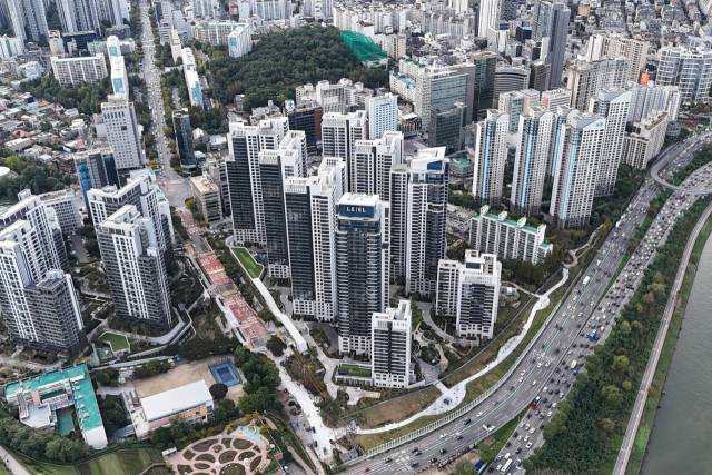 청담르엘 전경. 사진 제공=롯데건설