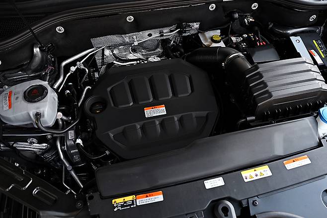 폭스바겐 아틀라스 R-라인. 사진: 김학수 기자