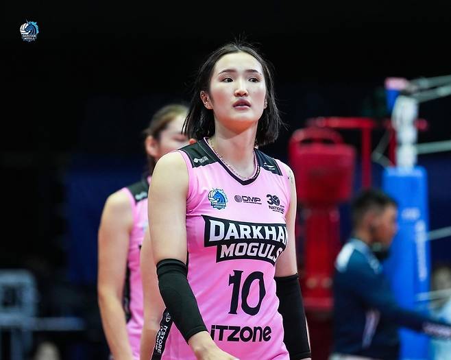 몽골 프로리그 소속으로 뛸 때의 타미라 [타미라 선수 제공. 재판매 및 DB 금지]