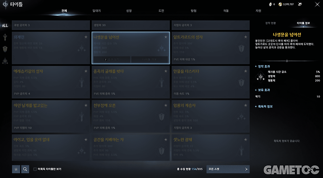 나생문을 넘어선 타이틀. (사진= 서동규 객원기자)