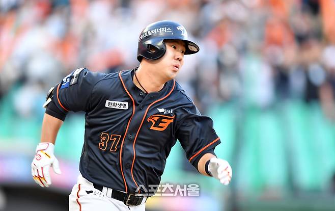 한화에서 방출된 김인환. 사진 | 스포츠서울DB