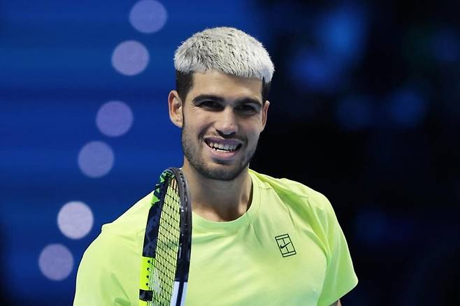 2025 ATP 투어 파이널 때의 카를로스 알카라스. 사진/알카라스 인스타그램