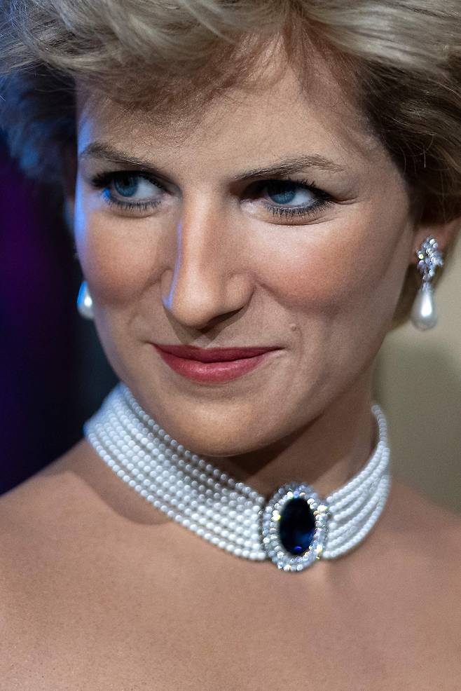 프랑스 파리 그레뱅 박물관에서 공개된 다이애나비 밀랍 인형. /AFP 연합뉴스