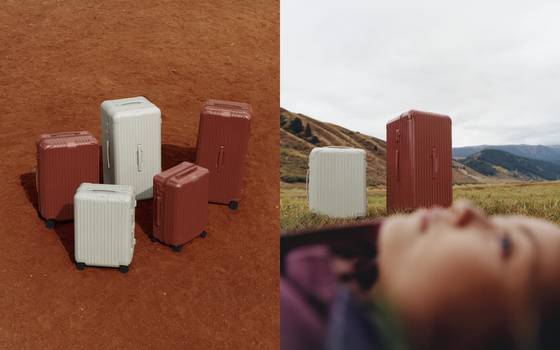 리모와 에센셜의 새로운 시즌 컬러 클레이와 테라코타. 사진 리모와