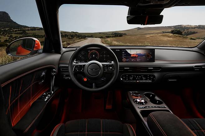 ‘GV60 마그마’ 실내 이미지. 제네시스 제공